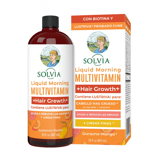 Multivitamínico Líquido Anti Caída Cabello Solvia